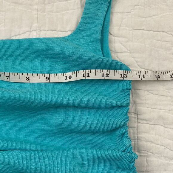 Free People Boulevard Tank in Teal size Small - Picture 9 of 11